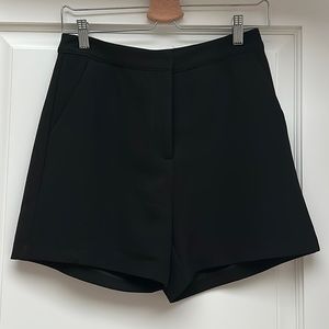 Black dress shorts